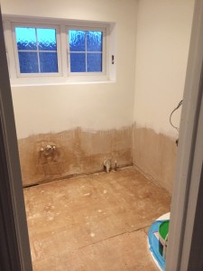 Bathroom Plastered