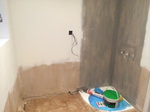 Bathroom Plastered 2